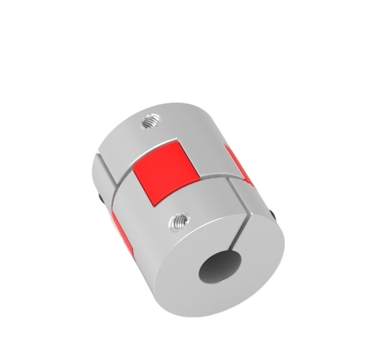 Rigid Coupling,Stainless Steel Rigid Coupling 1pcs D25L30 Coupler Aluminium Plum Flexible Shaft Coupling Motor Connector CNC Flexible Couplings(6.35x14)