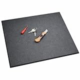 Losas de caucho reciclado negro de 1x1 cm de 20 mm de grosor con Impact Pro diseñadas para uso intensivo