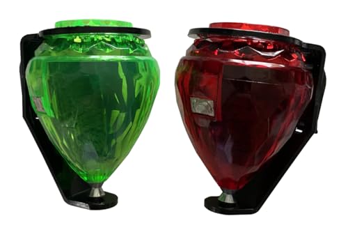 Spinning Top Trompo Set 2 Pack Plastic Spinning Tops – Sturdy Steel Point for Enhanced Stability – Ideal for Beginners and Intermediates – Trompos Mexicanos (Colors May Vary) Assorted Colors