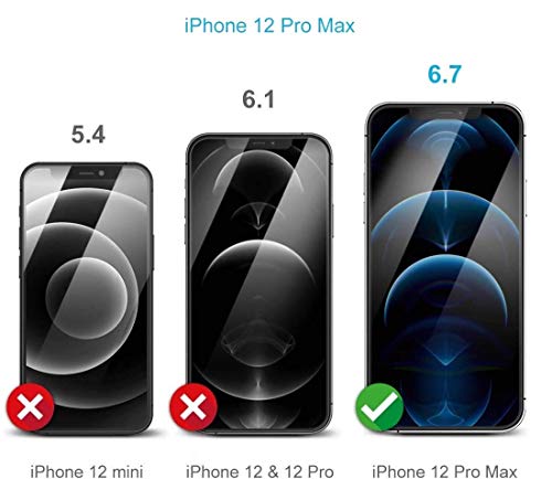 Película De Vidro Temperado 3D Full Cover Para Iphone 12 Pro Max com Tela de 6.7