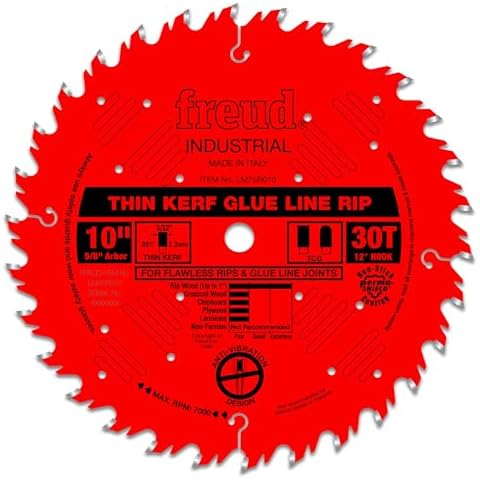 Freud 10" Industrial Thin Kerf Glue Line Ripping Blade Cover
