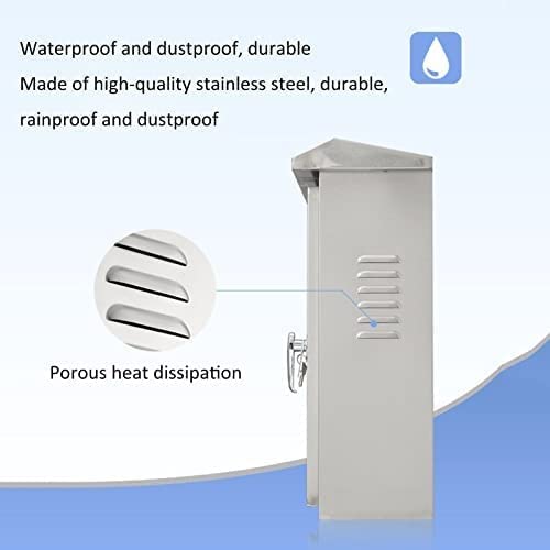 Caja de conexiones eléctrica Caja Impermeable For Equipos Electrónicos Montada En La Pared, Caja De Conexiones Con Cubierta Con Bisagras, Caja For Proyectos Eléctricos, Caja De Medidor Interior Y Exte