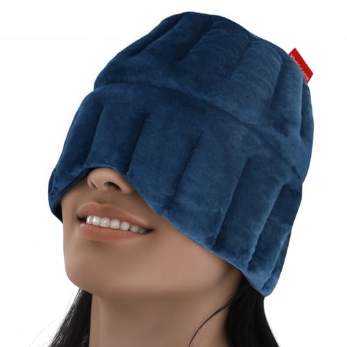 Fsa Eligible Items Only List Hsa Store, Comfytemp Migraine Headache Relief Cap, Microwave Heating Pad Migraine Mask for Sinus Pressure, Tension Headache, Microwavable Warm Compress for Anxiety