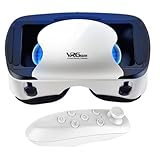 Headset Virtual Reality 3D Glasses Headset Android Compatible 5.0 to 7.0 Inch, HD Blu-ray Eye Protected, with Controller, for Mobile Games & Movies