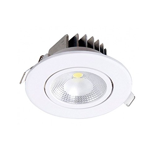 Spot Slim LED Emb Red PBT e PC Bivolt 6W 6.500K - Branco