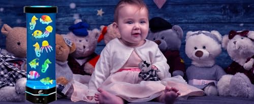 Lightahead LA-WD-1303NA-F Led Fantasy Fish Lamp With Color Changing Light Effects. A Sensory Synthetic Fish Tank Aquarium Mood Lamp. Large thumb #3