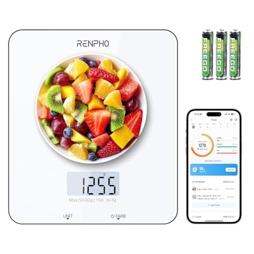 Smart Kitchen Scale with Nutritional Calculator
