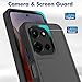 for Moto G 5G 2025 Case, [Military Grade Drop Tested] with Screen Protector, Dual Layer Protective Heavy Duty Cell Phone Cover Non-Slip Shockproof Case for Motorola Moto G 5G 2025 (Black)