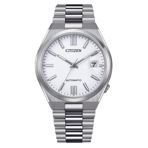 Citizen Automatisch Tsuyosa wit NJ0150-81A stalen herenhorloge