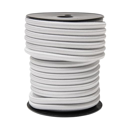 WERKA PRO Tendeur élastique Blanc Ø 10mm x 20m