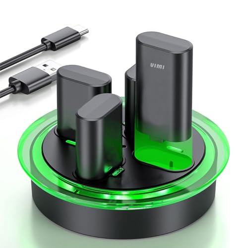 Vimi Kit Cargador Y 4 Baterias Recargable para Control Xbox One Serie X/s