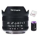 Lente E-Mount, formato APS-C: la lente de ojo de pez ultra ancha está diseñada para cámaras Sony E-Mount sin espejo con formato APS-C y proporciona una distancia focal equivalente de 11,25 mm.