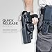 Duty Drop & Offset Level II Holster fits Springfield Echelon (Right-Hand Draw, Black)