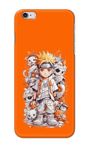 Image of PRINTFIDAA Plastic Printed Hard Back Cover Case For Apple iPhone 6 | iPhone 6S Back Cover (Famous Anime Cartoon Character) -112, Multicolor
