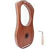 Lierharp, draagbare 7 metalen snaren Lierharp Extra snarenset Palissander Duurzame stabiele snaar voor kinderen en…