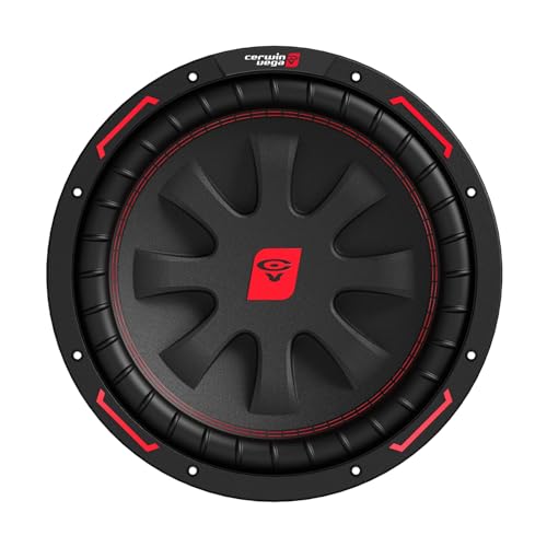CERWIN-VEGA! CVP12D4 12 inch 550 Watts 4Ω Car Audio Dual Voice Coil Subwoofer (CVP12D4)