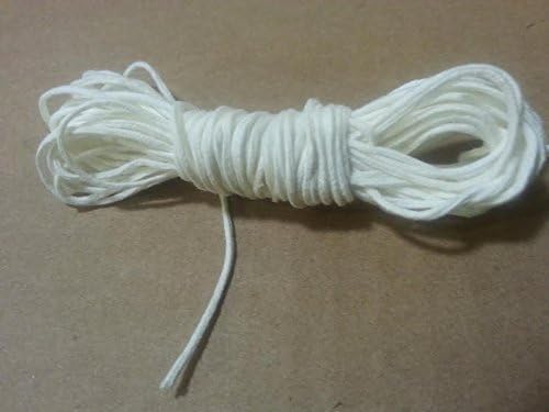 Square Braided #3 Cotton Wick 20 Yards