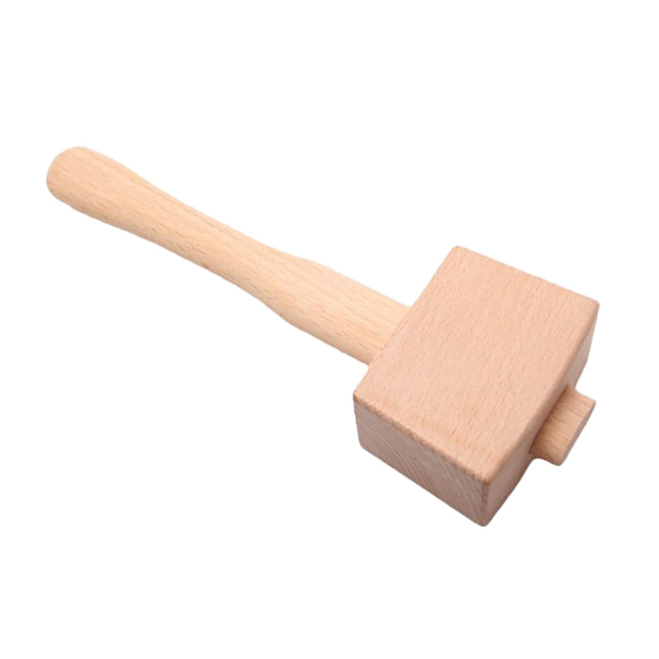 ARTIBETTER Carpentry Hammer Carpenter Wooden Mallet Leathercraft Mallet Wood Chisel Mallet Wooden Wood Carving Hand Tools Wood Mallet Hammer Chisel Mallet Woodworking Wood Hammer Beech