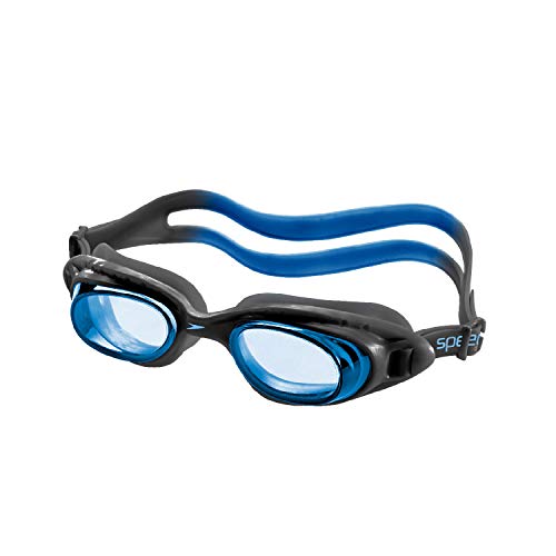 Óculos de Natação, Speedo, Tornado, SoftFrame, Antifog e Proteção UV, Vedação G - Azul Onix