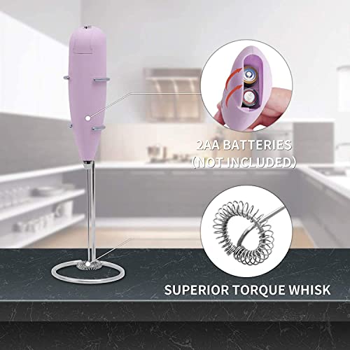 Image of Coffee Beater Milk Frother Electric Foam Maker | Mixer Froth Whisker Latte Maker for Milk,Coffee,Egg,Cafe Latte,Espresso,Cappuccino,Lassi,Salad.