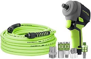 Flexzilla Pro Mini Impact Wrench Kit. 1/2" Drive Pro Air Hose 3/8″ x