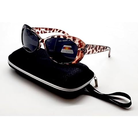 b21design Polarized Bifocal Reading Sunglasses for Women Classic Outdoor UV400 Sun readers Glasses 1.50 1.75 2.00 2.50 (Leopard Brown, 2.00, x) Cover