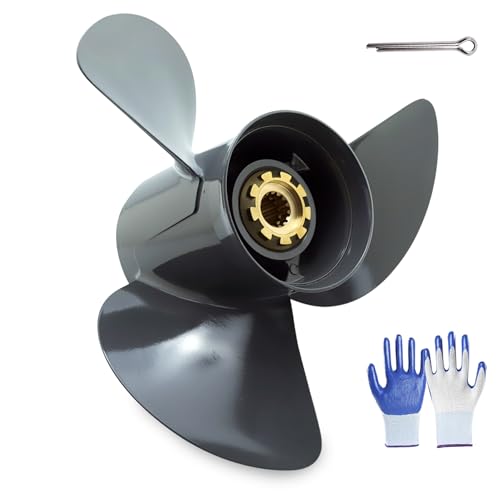 Outboard 14.25x19 Aluminum Boat Outboard Propeller for Honda