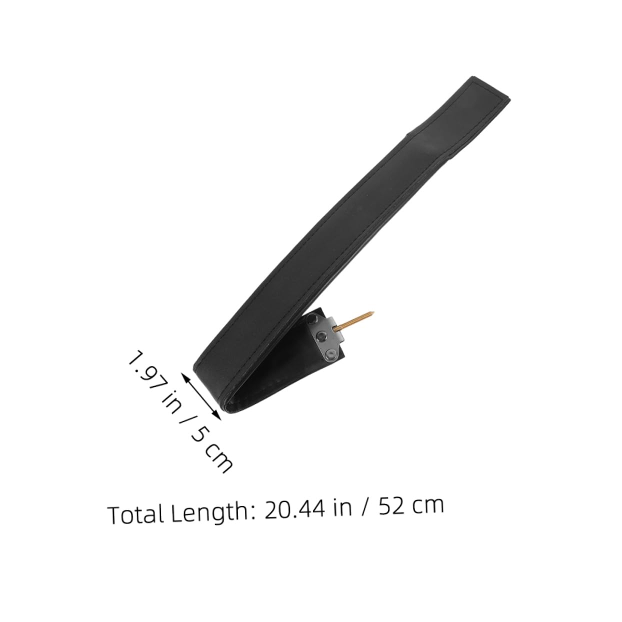 BESTonZON Accordion Bass Strap Left-handed Leather Replacement Hand Belt for Accordion Players