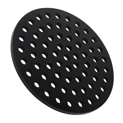6.5 Inch Cast Iron Drain Covers, Garage Drain Cover, Basement Floor Drain Cover, Floor Drain Flood Guard, Cast Iron Floor Drain Strainer, 1 Pack