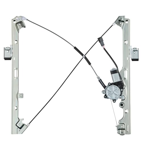 BDFHYK 741-645 Power Window Regulator with Motor for Car Front Right Passenger Side for Chevy Silverado Tahoe Suburban Avalanche for Cadillac Escalade for GMC Vehicle