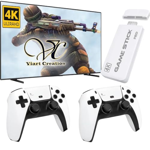 Image of Retro Game Stick New 2026 Upgraded 4k TV Video Game Gaming System, Plug & Play Video TV Games HD with Wireless 2 Controllers for Men /Women /Girls /Boys /Adult /Kids