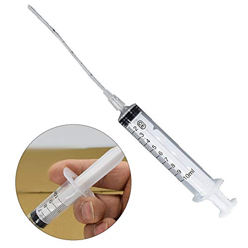 Chaklii Set of 4 Pcs Birds Feeding Syringe with Tube Feeding Feeder