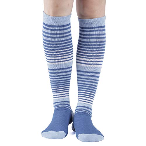 +Md 3 Pairs Bamboo Compression Socks Moisture Wicking 8-15 Mmhg For Women & Men #TOP1