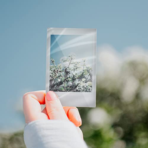 SEWACC 200pcs Clear Thermal Laminating Pouches Photo Sealing Film for Document Protection Compatible with Fade-Resistant - Image 3