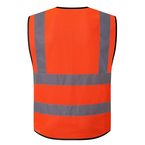 Image of Reflective Safety Vest for Men Women Construction Vest Meet ANSI /ISEA Standard