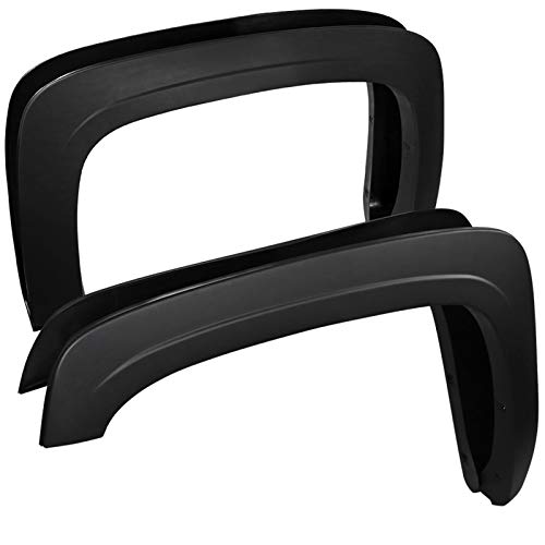 Carpartsinnovate For 07-13 Chevy Silverado 1500 Factory OE Style Standard Long Bed Fender Flares 4PC