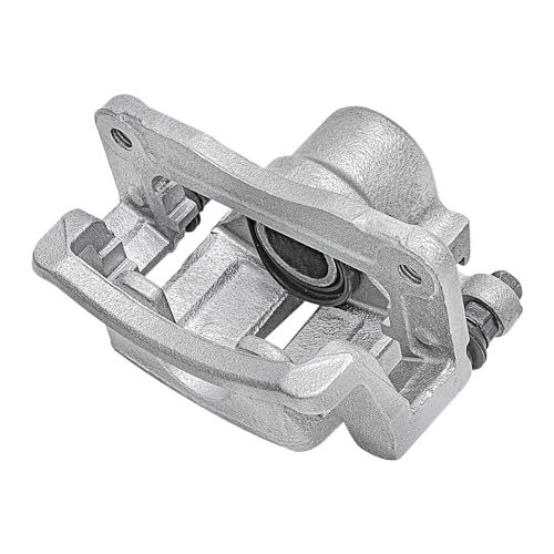 Image of Detroit Axle - Rear Left Brake Caliper for Chevrolet Equinox Captiva Sport | GMC Terrain Saturn Vue Pontiac Torrent Driver Side Brake Caliper w /Bracket Replacement