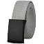 1pk Black Buckle - Light Grey