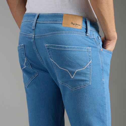 Image of Pepe Jeans Men's Jeans | Slim Fit | Mid Rise | Stretchable