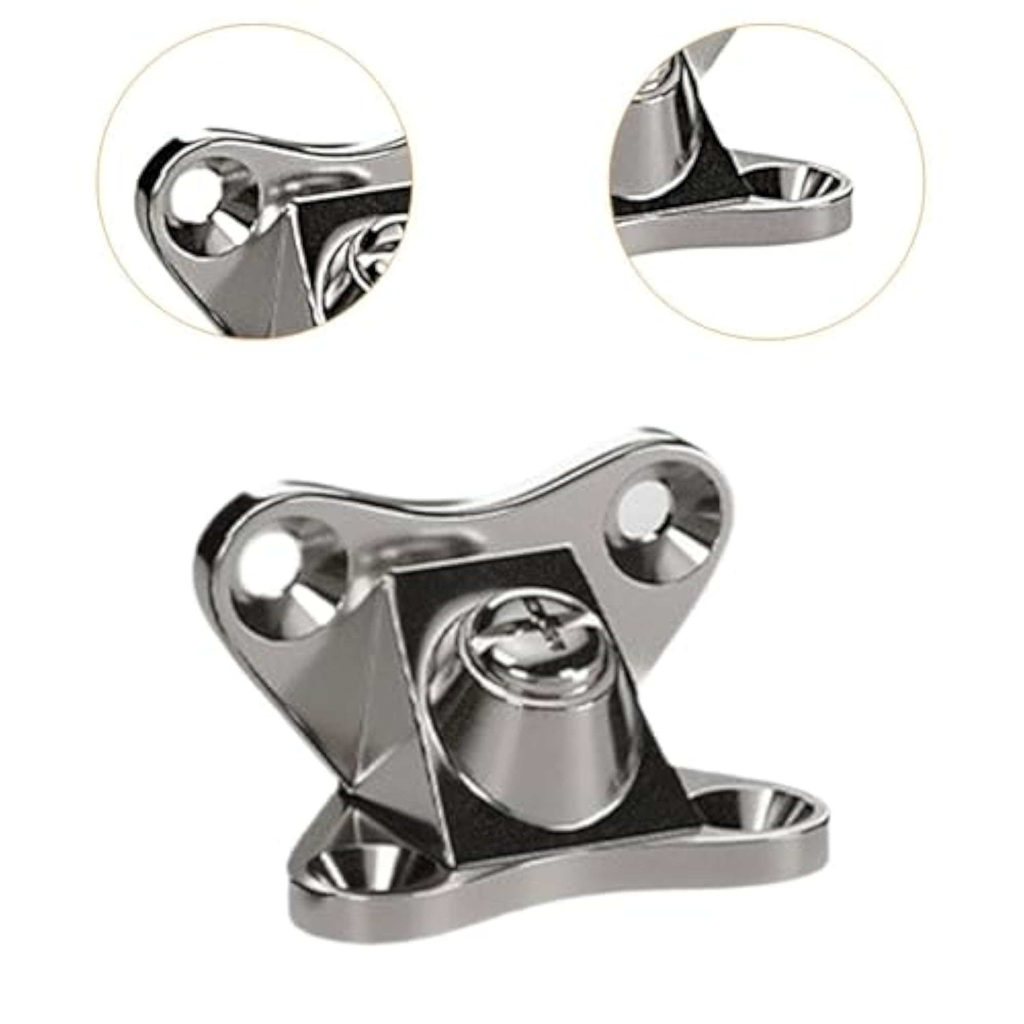 10 Pieces Metal Butterfly L Brackets for Bed Frame Support