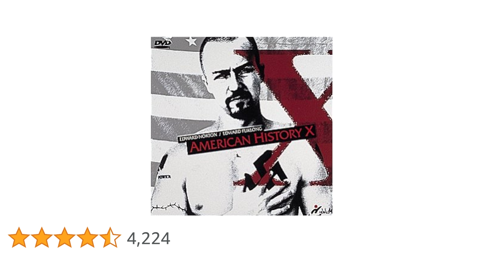 Amazon.co.jp: アメリカン・ヒストリーX [DVD] : エドワード