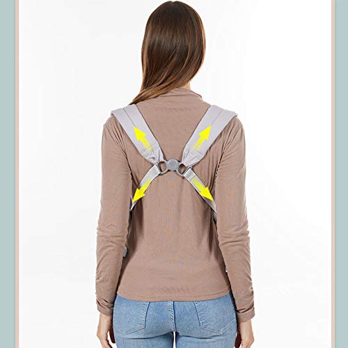 Ruspela Baby Carrier Wrap Baby Wrap Sling Baby Wrap Carriers Handfree Swaddle Wrap voor- en achterkant geschikt vanaf de… - Image 5