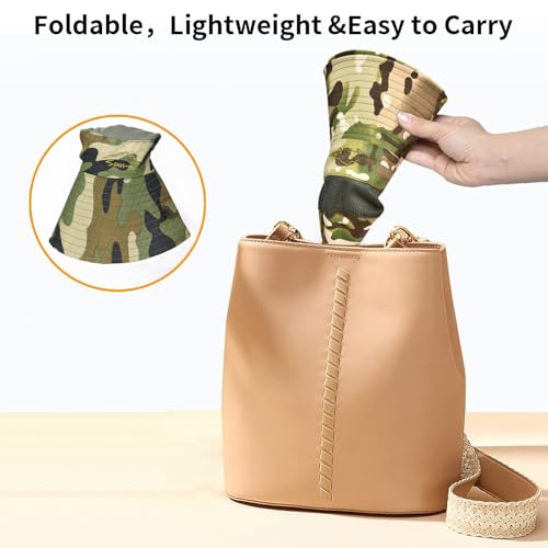 Image of Sun Hats for Men Women Fishing Hat UPF 50+ Breathable Wide Brim Summer UV Protection Hat