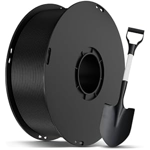 ANYCUBIC ABS Filament 1,75mm, 3D Drucker Filament für Starke und Llanglebige Komponenten, Hoch Temperaturbeständiges, Intelligente Identifikation 1KG Blau ABS Blau