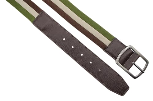 Cinto Masculino Lona Premium Tecido Confortável Casual Esportivo (G)