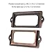 10pcs 83 x 30mm Bronze Color Metal Office File Cabinet Shelves Drawer Name Card Label Holder Frames with Screws