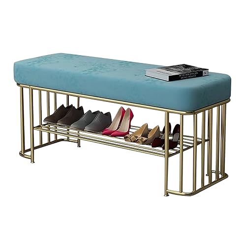 Banc d'entrée en velours parfait pour sublimer le couloir ou le bout de lit
