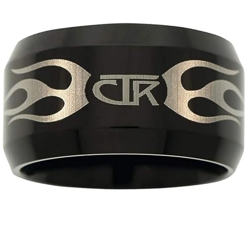 One Moment In Time J129 Size 10 IGNITOR Flames Black