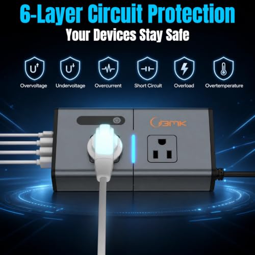 200W 7-in-1 Car Power Inverter