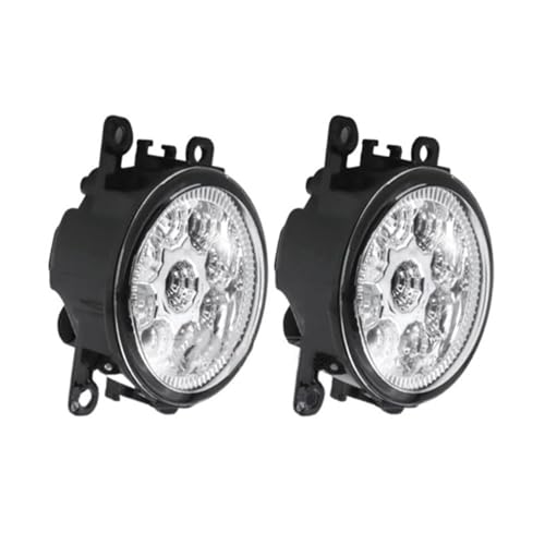 Feux antibrouillard blancs à LED pour pare-chocs avant Nissan Navara D40 et Note E11